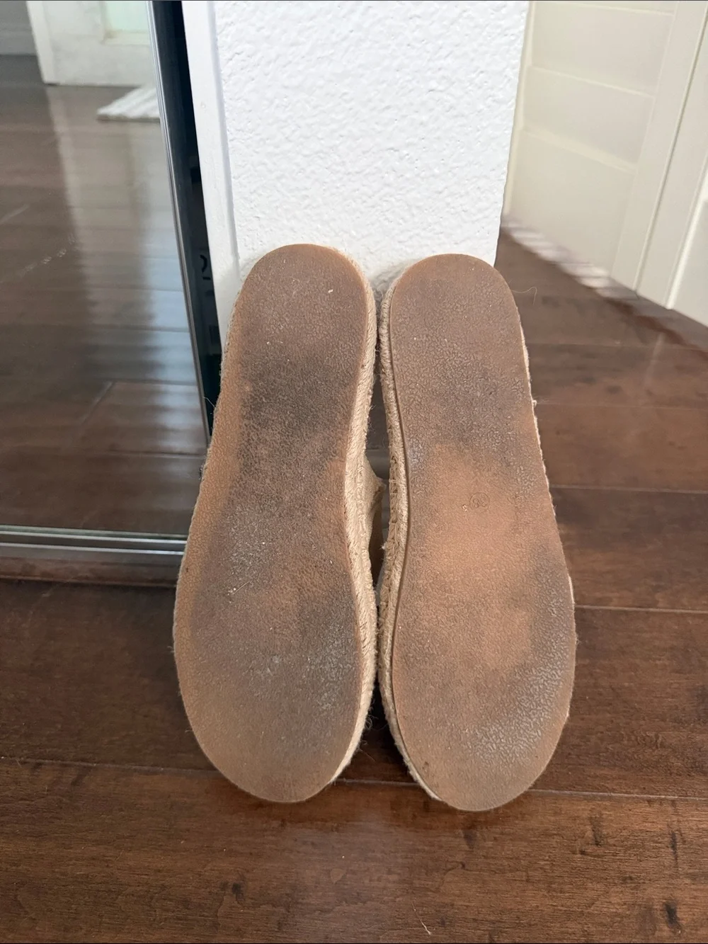 Gaelle Paris Embellished Espadrille Mules